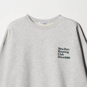 コットン裏毛 ロゴスウェット プルオーバー