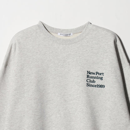 コットン裏毛 ロゴスウェット プルオーバー