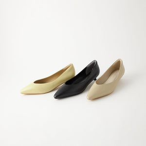 ポインテッド パンプス（3cmヒール）-晴雨兼用-