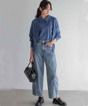 ボリュームスタッズローファー