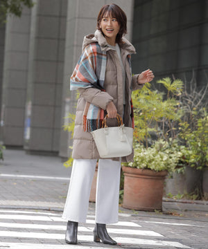 BASIC STRETCH DENIM ワイド ストレート デニム