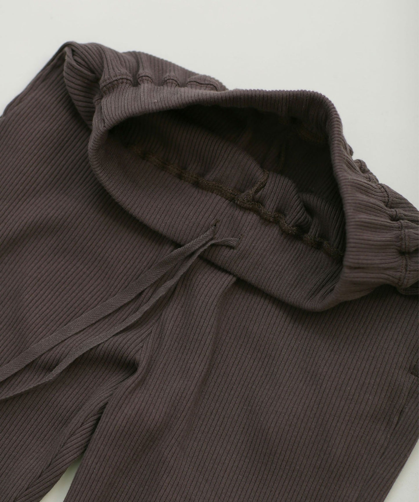 リブテレコパンツ