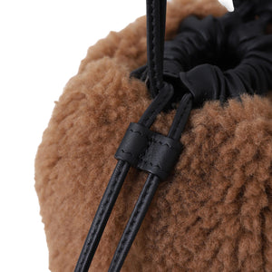 【WEB限定】【VIOLAd'ORO】ボア巾着ミニバッグ　ELMO / V-8925