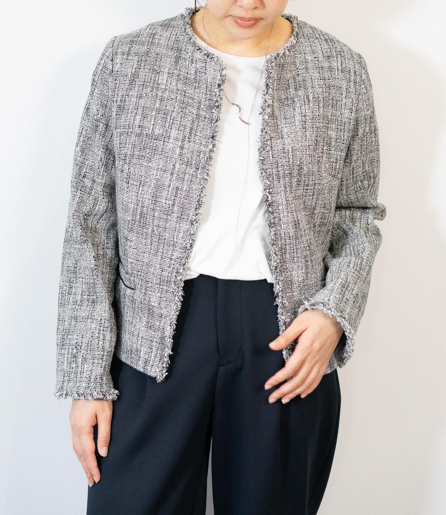 ファンシーメランジジャケット