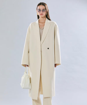 ZION / ウールロングチェスターコート