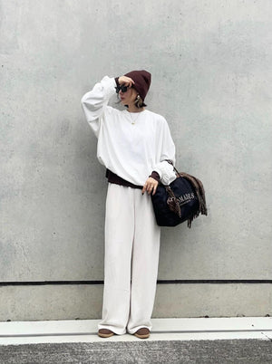 オーバーサイズスウェットシャツ