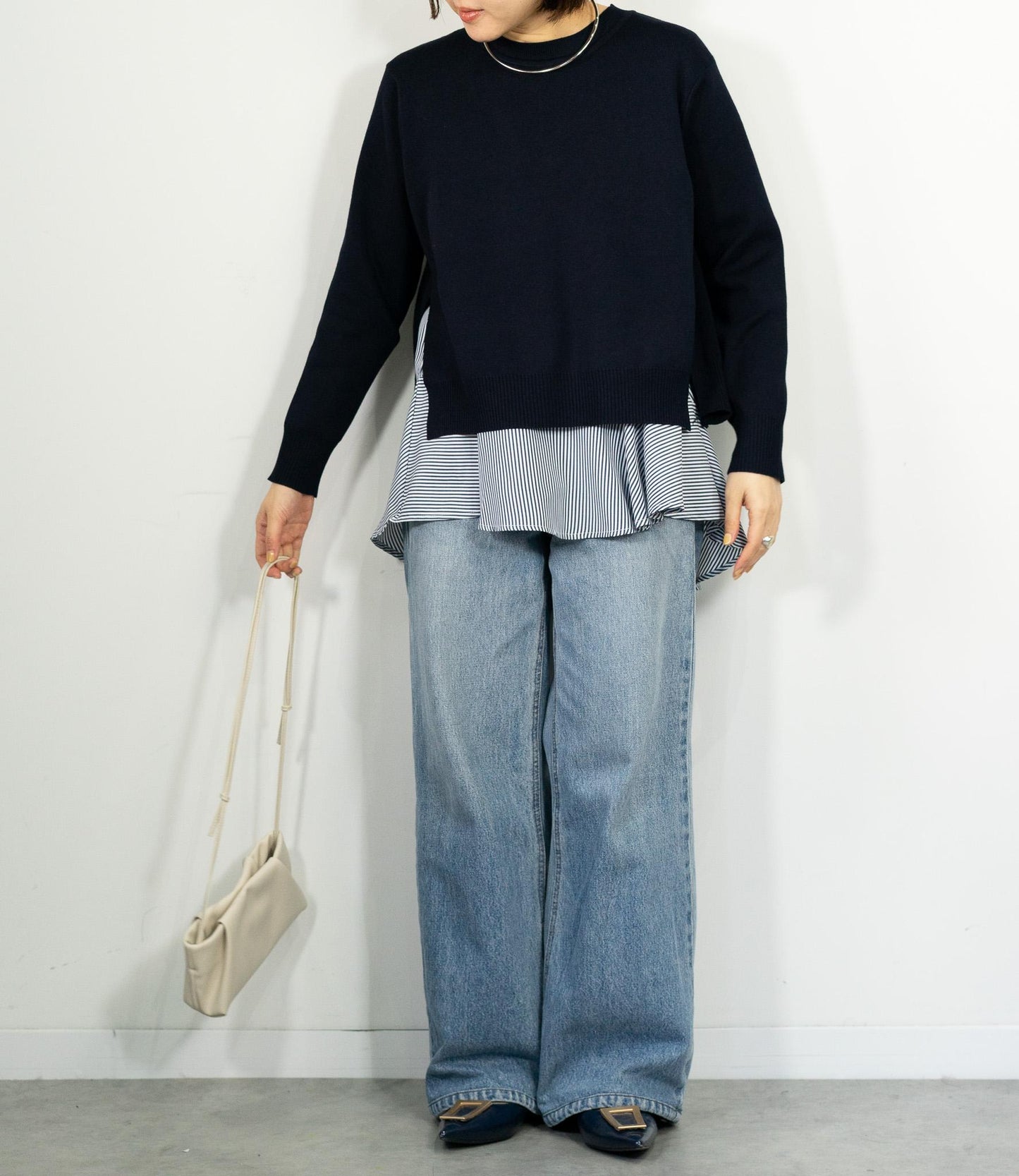 レイヤードニットセット