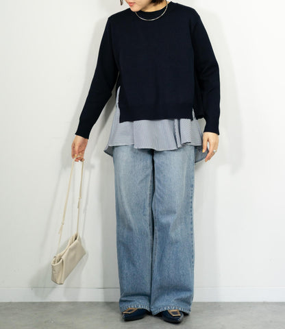レイヤードニットセット