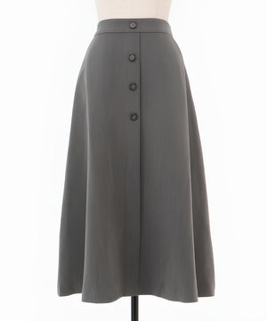 フレアボタンスカート