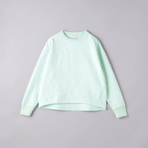 BOTANY ジャガード スウェット プルオーバー