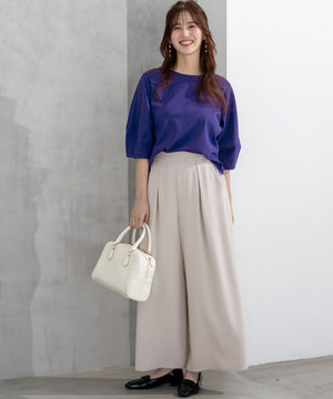サラキレイ ワイドパンツ