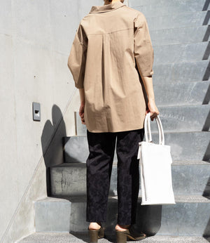 オーバーサイズスキッパーシャツ