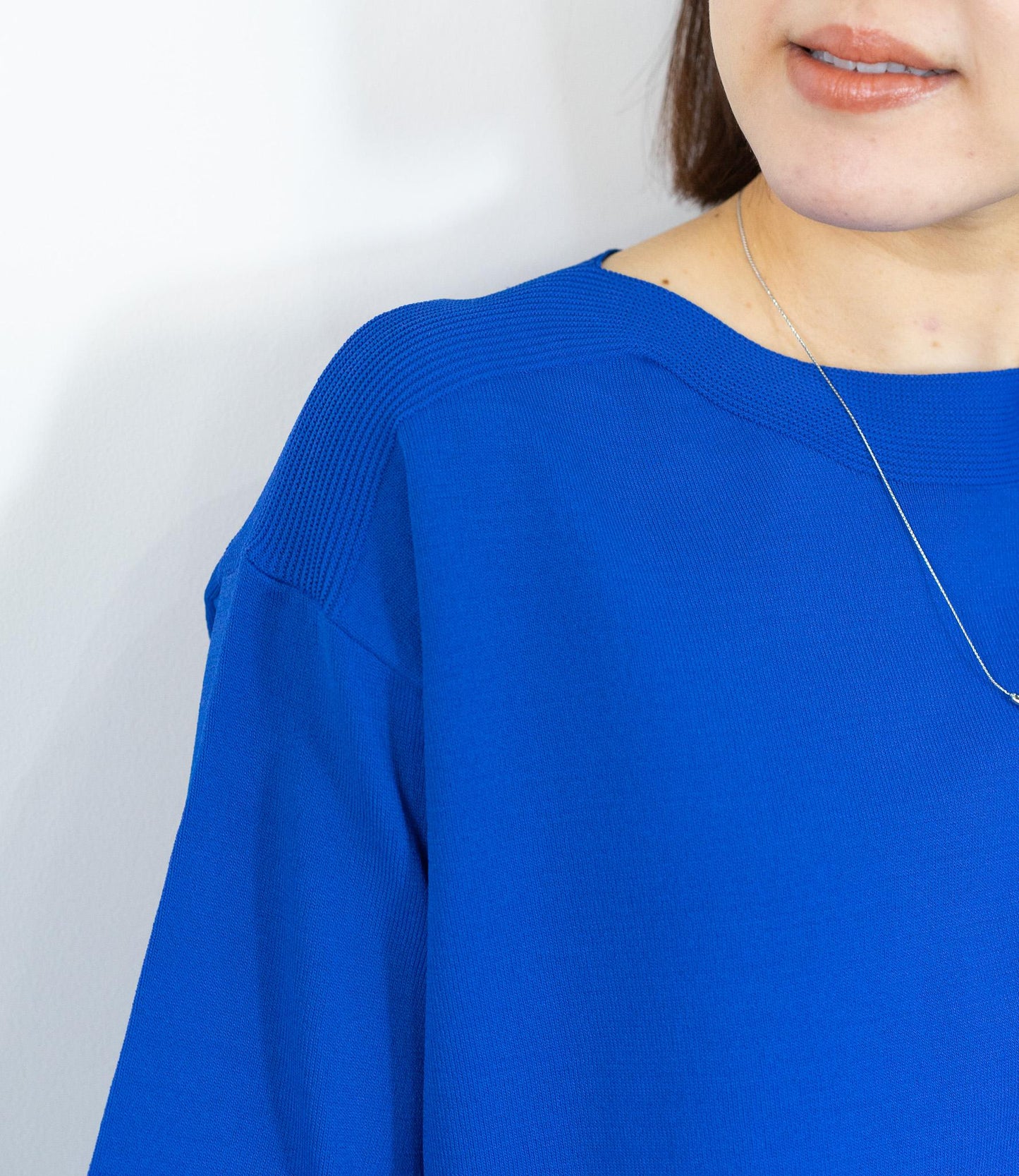 ハーフスリーブニット