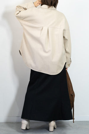 ウールライクCPOアウター