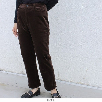 コーデュロイストレッチパンツ