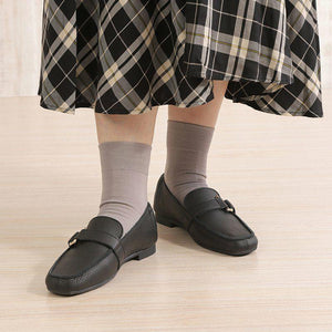 【防水】バックルモカローファー