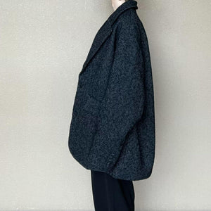 ヘリンボーンジャケットコート