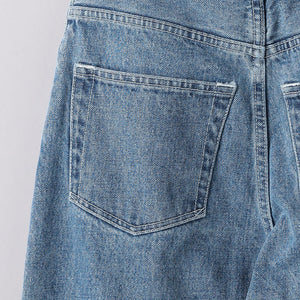 カットオフ デニムパンツ