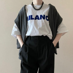 コットンジャージーオーバーカーディガン