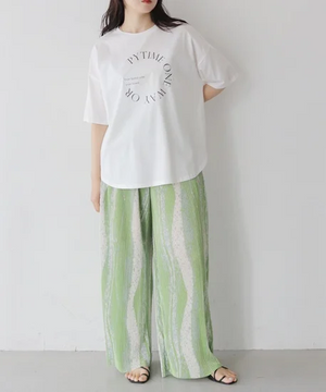 セルフカットニュアンスイージーパンツ