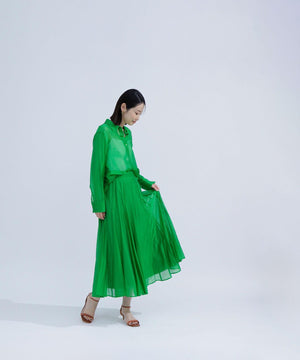 シャイニーシアーボイルスカート