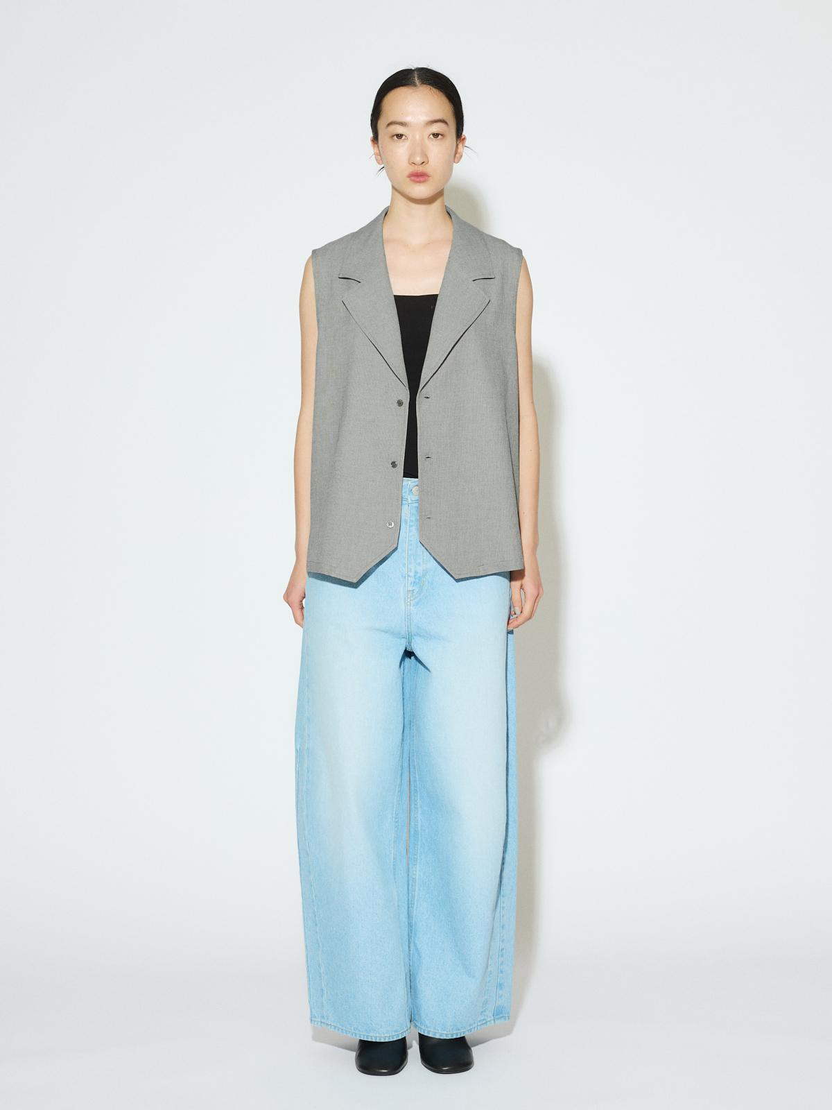MIDIUMISOLID for Ladies テーラードジレ