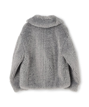 エコファー ステンカラーコート