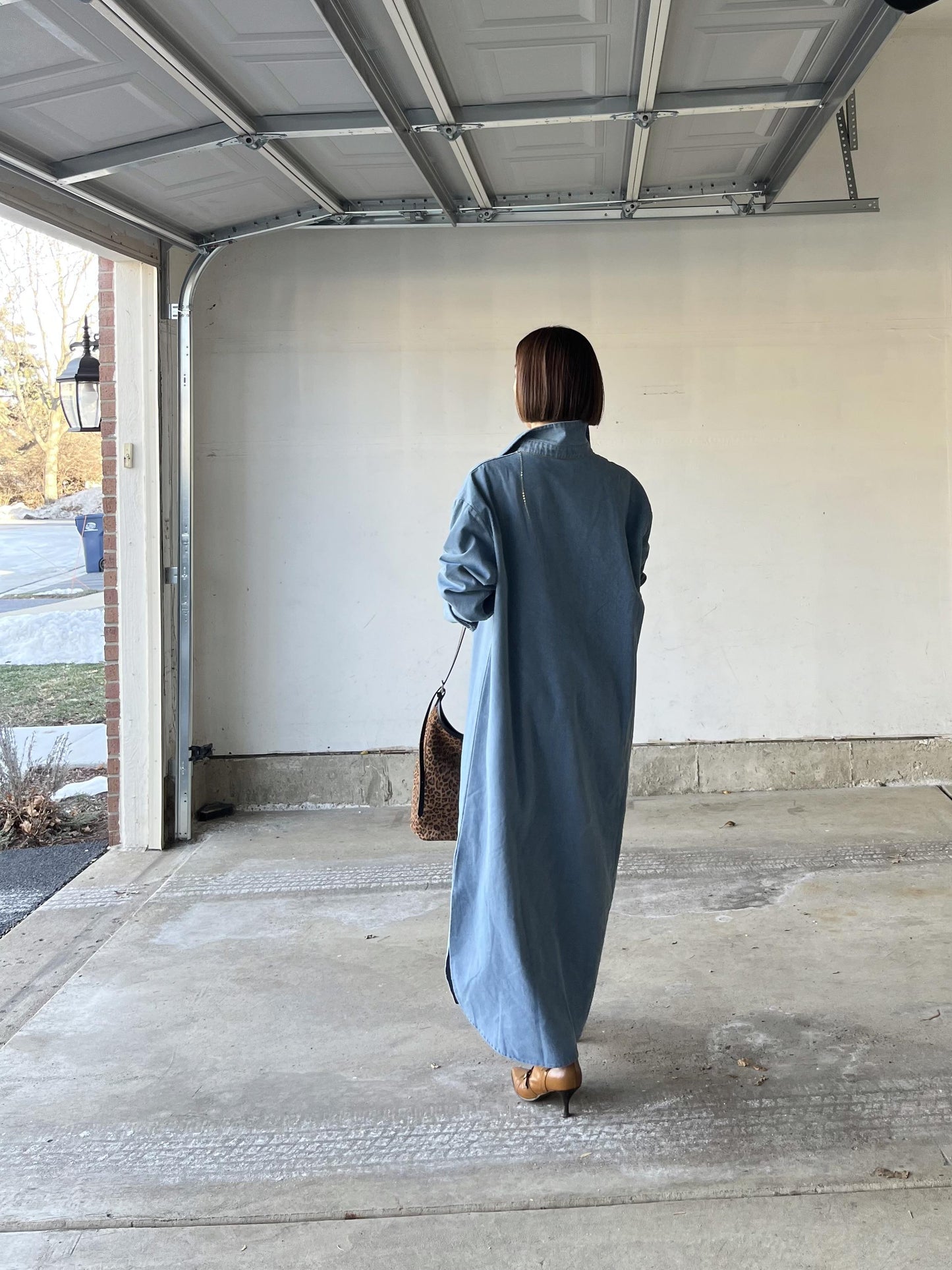 デニムワンピース