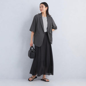 エアシカル ショート スリーブ ジャケット -マシンウォッシャブル・ストレッチ・UVカット-