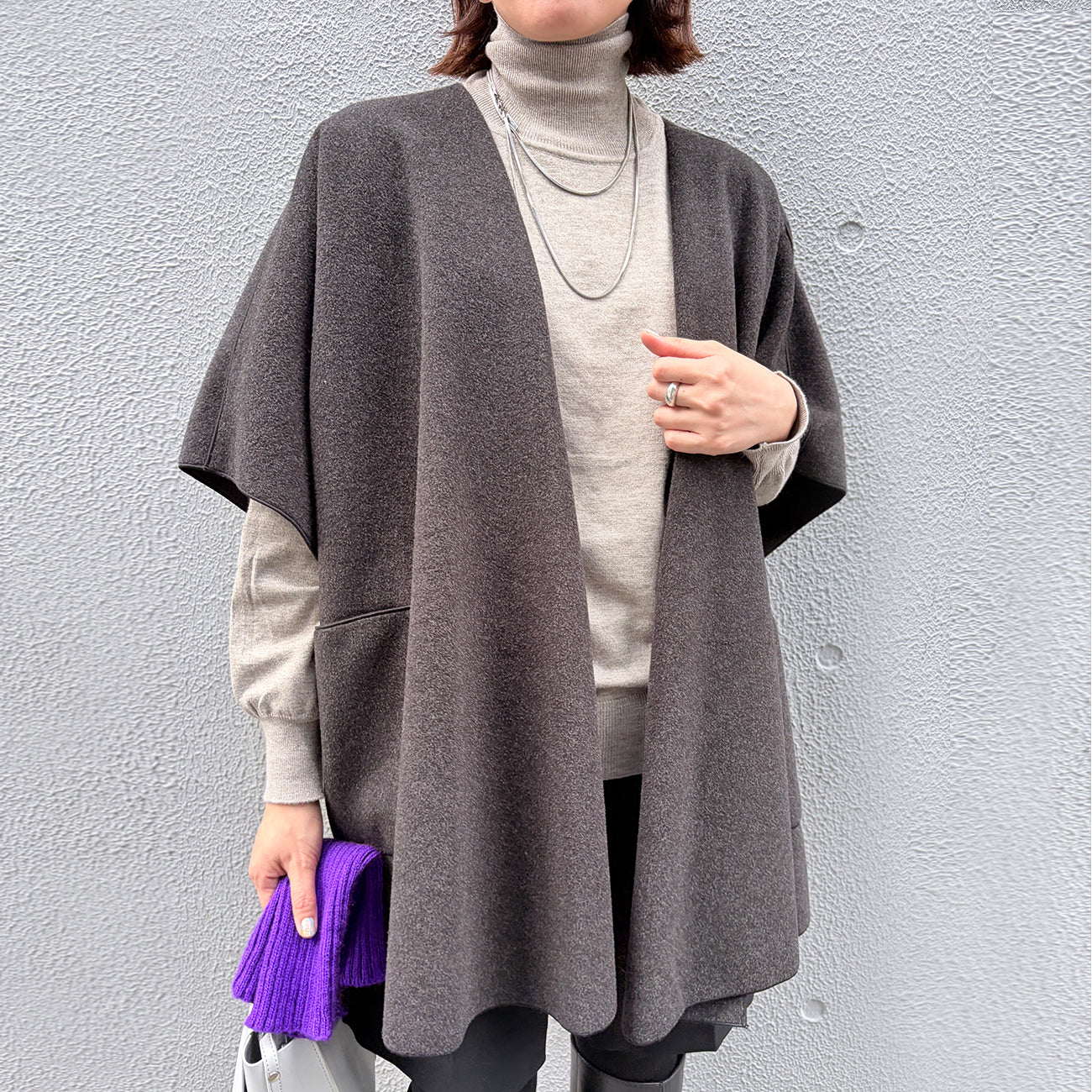 【2L・3Lサイズ③】スタイリストNanae監修！サイズを選べるニット＆ベスト特別セット