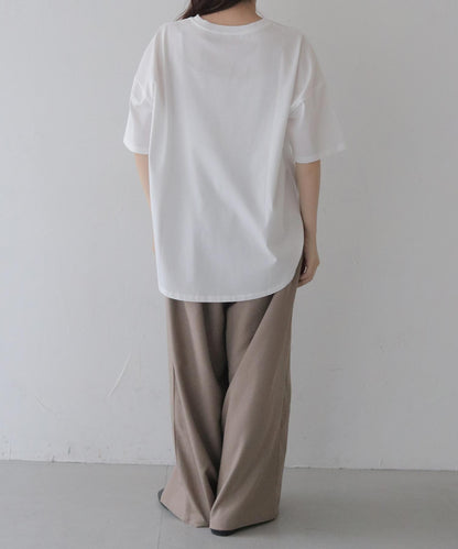 【接触冷感】ラウンドテールフォトTシャツ