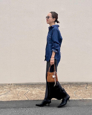 2WAYスエードバッグ