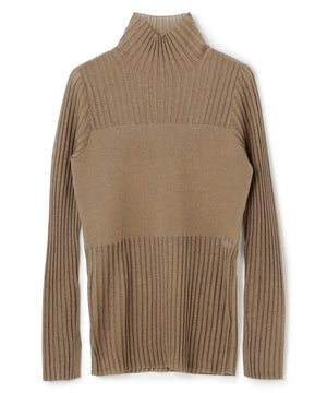 シアーニット コンビトップス