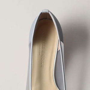 トゥキャップNチュール パンプス45↓