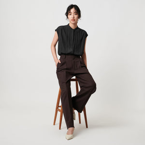 Spiree K/S フレンチスリーブブラウス  - ウォッシャブル -