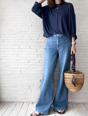 リネンスウェットシャツ