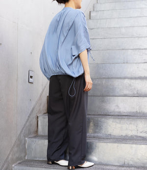 ギャザーモーフドルマンブラウス