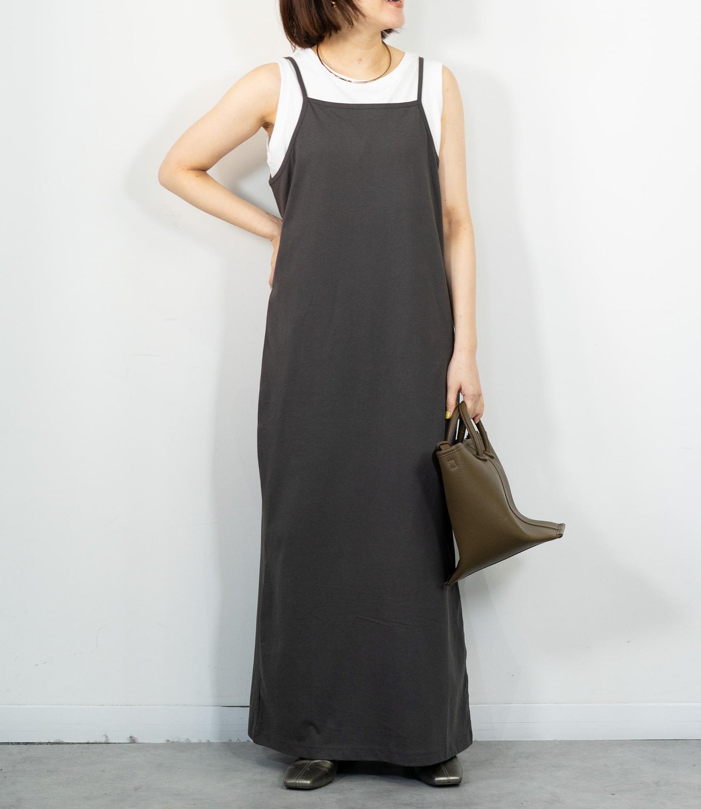 レイヤードワンピースセット