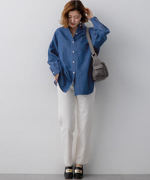 ライトダンガリー デニムシャツ