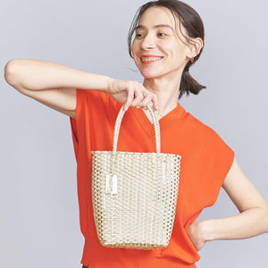 コンビ メッシュ ミニ トートバッグ/かごバッグ