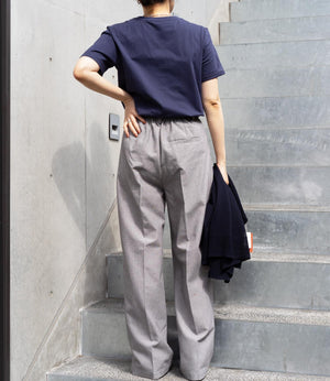 ワンポイントスリムTシャツ