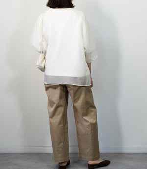 レイヤードロゴトップス