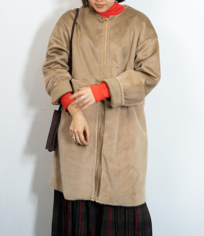 フェイクファームートンアウター