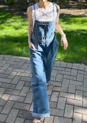 デニムサロペット