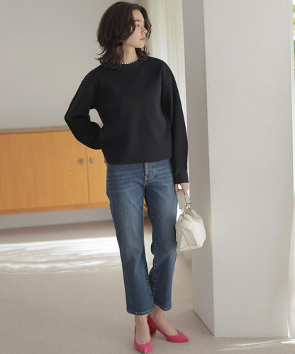 ミッドデニム パンツ