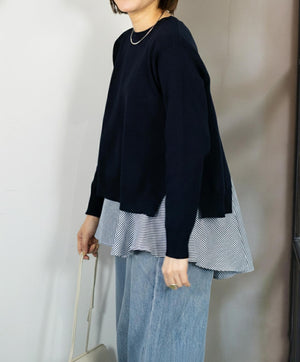 レイヤードニットセット