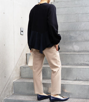 ドッキングイレヘムブラウス