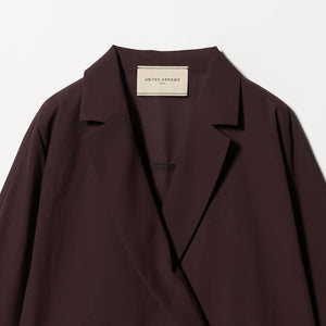 シアー ドルマン ブラウス ジャケット ウォッシャブル