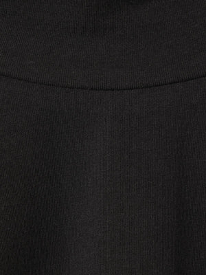 MidiUmi ハイネックフレアプルオーバー