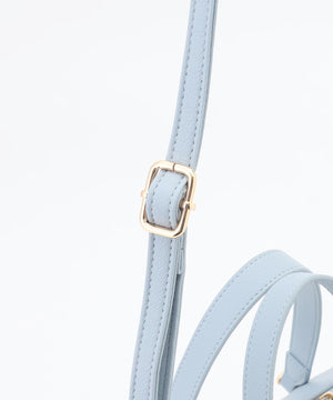 メタルアクセント ボストンバッグ